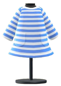 ACNH - Striped Dress Image