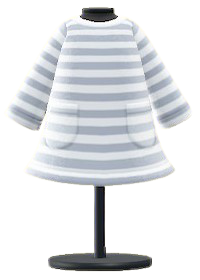 ACNH - Striped Dress Image