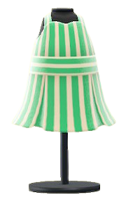 ACNH- Striped Halter Dress Image