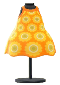ACNH- Sunflower Dress Image