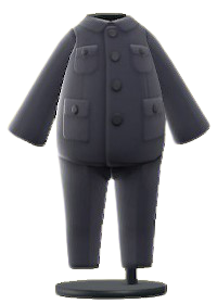 ACNH - Suit With Stand-Up Collar Image