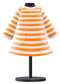 ACNH- Striped Dress Image