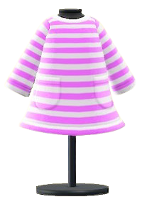ACNH - Striped Dress Image