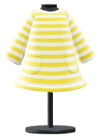 ACNH - Striped Dress Image