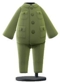 ACNH- Suit With Stand-Up Collar Image