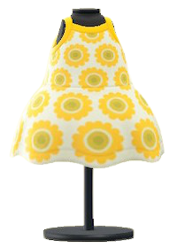 ACNH - Sunflower Dress Image