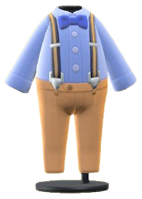 ACNH - Suspender Outfit Image