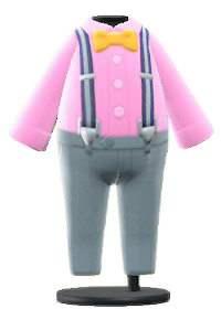 ACNH- Suspender Outfit Image