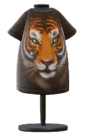 ACNH- Tiger-Face Tee Dress Image