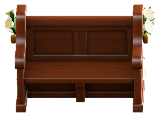 ACNH - The Chic version of Wedding Bench