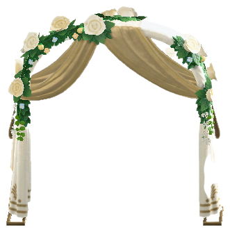 ACNH - The Chic version of Wedding Arch