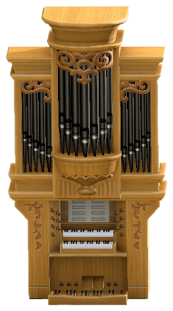 The Natural  version of Wedding Pipe Organ