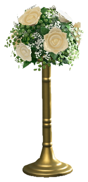 The Chic version of Wedding Flower Stand