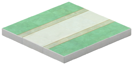 ACNH Green Wedding Flooring Image