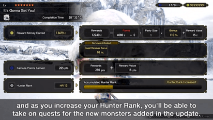 Monster Hunter Rise - Hunter Rank 13.png