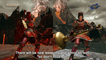 Monster Hunter Rise - Teostra Weapons and Armor.png