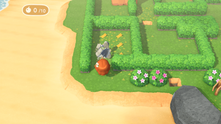 ACNH - May Day 2024 - Maze Solution 15