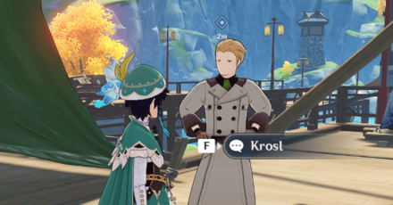 Genshin - Talk to Krosl at the Docks