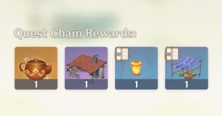 Genshin - Blueprint Furnishing rewards