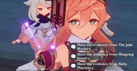 Genshin - Show the Correct Evidence