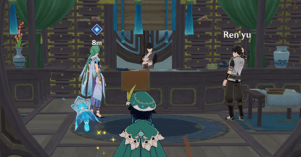 Genshin - Talk to Baizhu