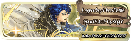 Legendary Sigurd Banner Fire Emblem Heroes FEH