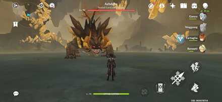 Genshin Impact - Amidst Chaos the Rock is Unmoved - Azhdaha