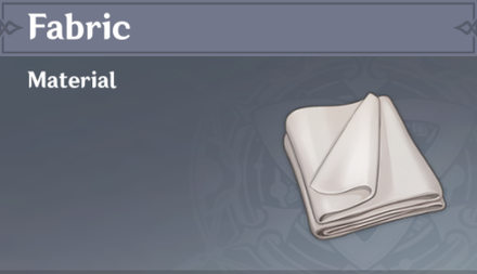 Genshin Impact - How to Get Fabric and Effects