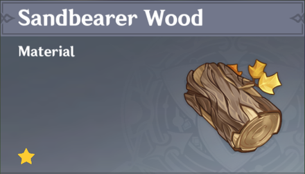 Genshin Impact - How to Get Sandbearer Wood and Effects