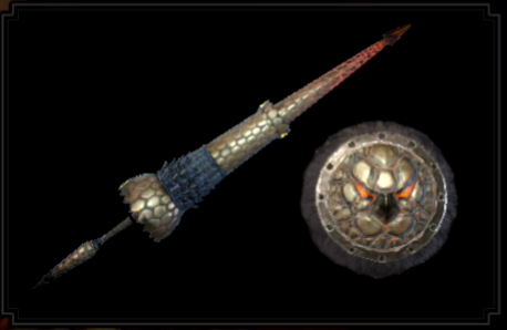 Bazel Myniad Lance Layered Weapon