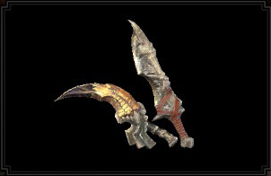 Fire and Ice Layered Weapon