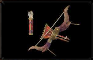 MH Rise Sunbreak - Bow of Light ＆ Courage Bow Layered Weapon Image