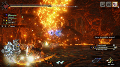 MH Rise - Teostra Line Explosion