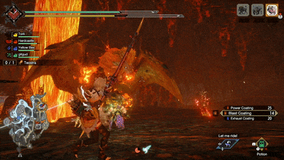 MH Rise - Teostra Hi Pressure Flamethrower