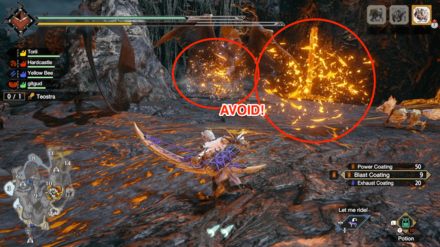 MH Rise - Teostra Avoid The Blast Orbs