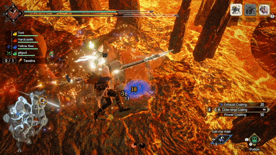 MH Rise - Tesotra Remove Flame Armor By Knocking Down Teostra