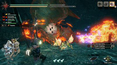 Monster Hunter Rise (Teostra) -Teostra Super Armor.gif