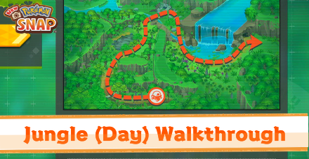 New Pokemon Snap -  Jungle (Day) Walkthrough: List of Pokemon and How to Unlock