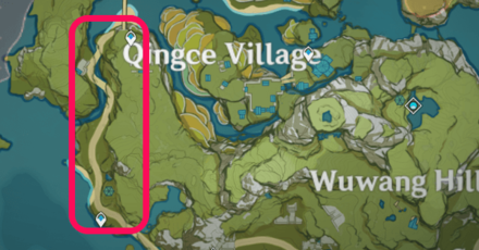 Genshin - Bamboo Segments Recommended Location Qingce Village