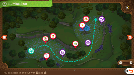 New Pokemon Snap - Meganium Map Location