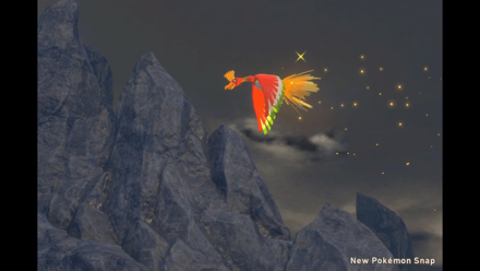 New Pokemon Snap - Ho-Oh Location