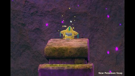 New Pokemon Snap - Jirachi Steelix Statue