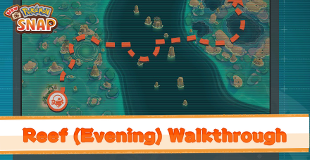 New Pokemon Snap - Reef (Evening) Walkthrough: List of Pokemon and How to Unlock