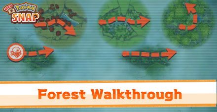 New Pokemon Snap - Forest Walkthrough: List of Pokemon and How to Unlock