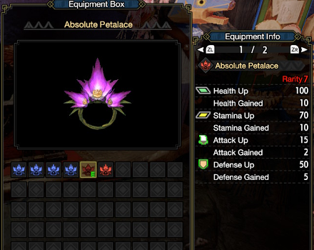 MH Rise - Absolute Petalace