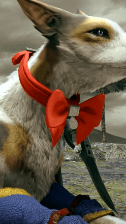 MH Rise - Bow Collar layered armor piece (Palamute)