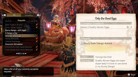 MH Rise - Only the Good Eggs Request