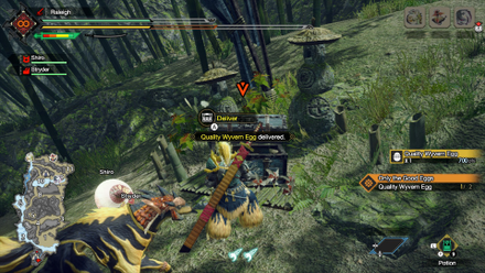 MH Rise - Quality Wyvern Egg Kamura Points