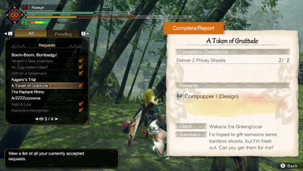 Monster Hunter Rise - A Token of Gratitude Request.png