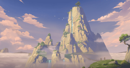 Genshin - Emerald Peak Realm Layout